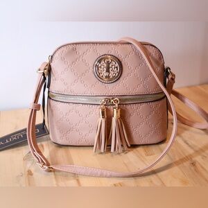 Deluxity Los Angeles Crossbody Blush Pink